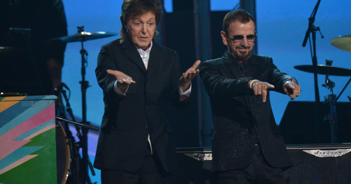 Paul McCartney and Ringo Starr Reunite at the Grammys! - Closer Weekly