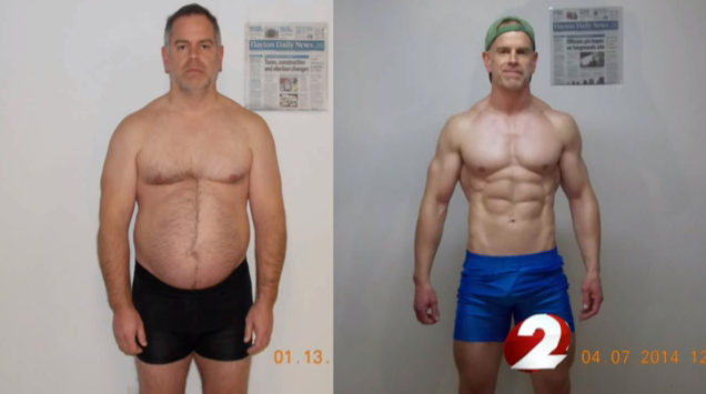 Ohio man loses 45 pounds