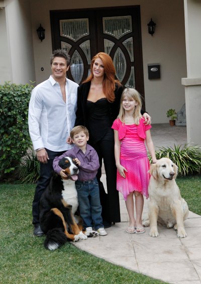 angie everhart & family