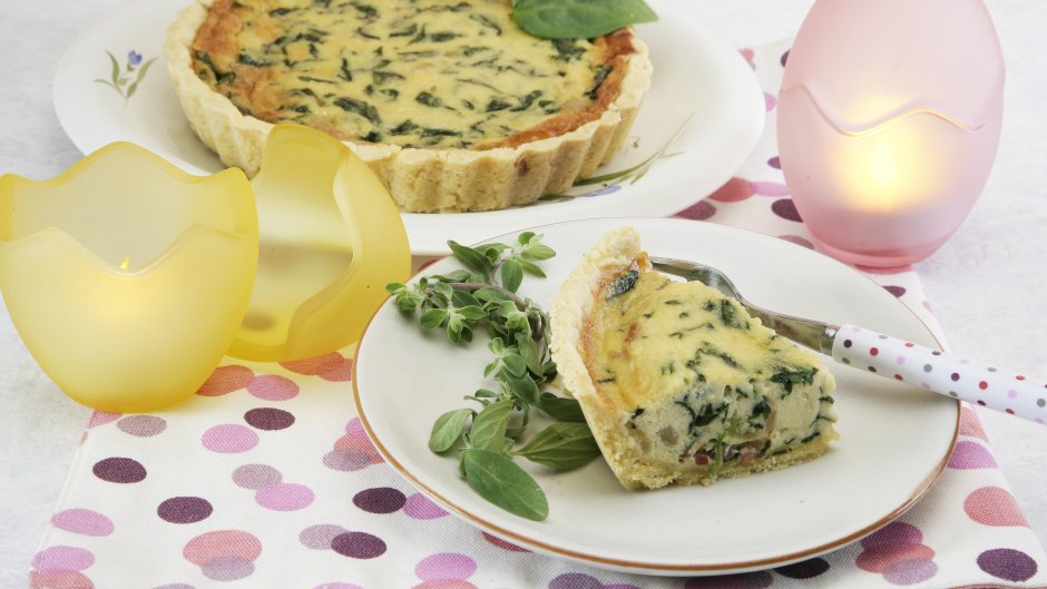 Easter quiche