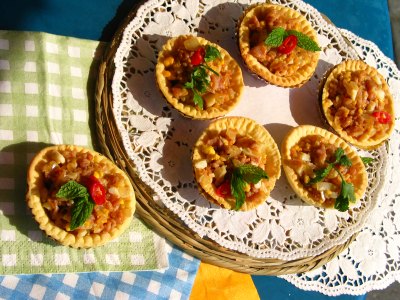 egg and bacon tartlets recipe