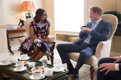 prince harry and michelle obama