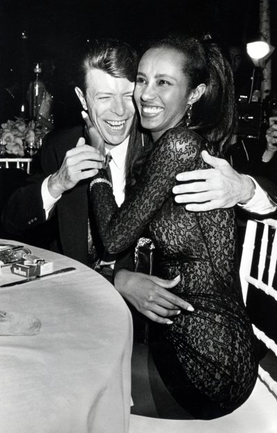 david bowie and iman (getty images)