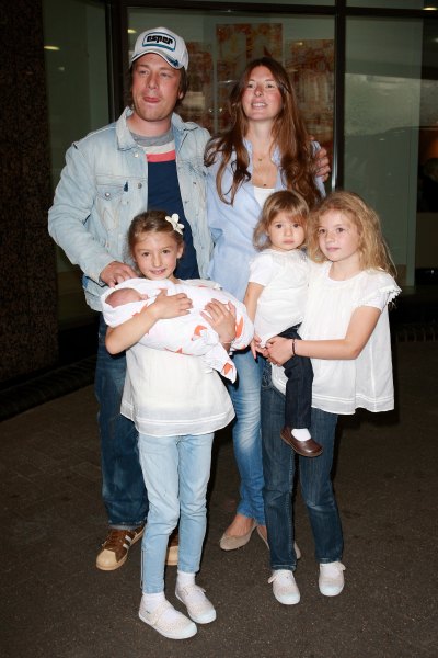 jamie oliver family getty images