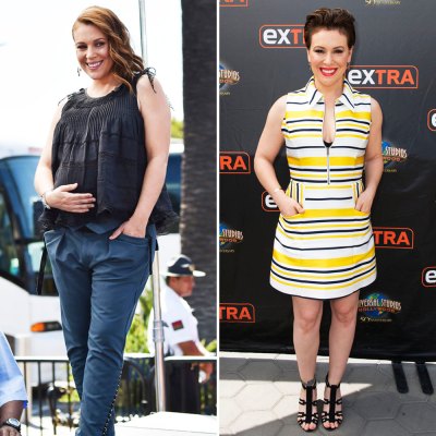 alyssa milano weight loss getty images