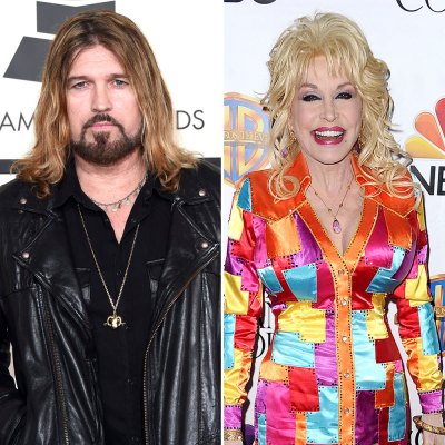billy ray cyrus dolly parton getty images