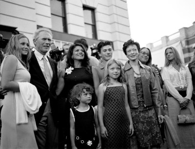 clint eastwood family getty images