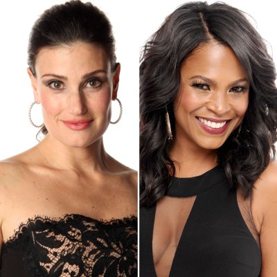 idina menzel nia long getty images