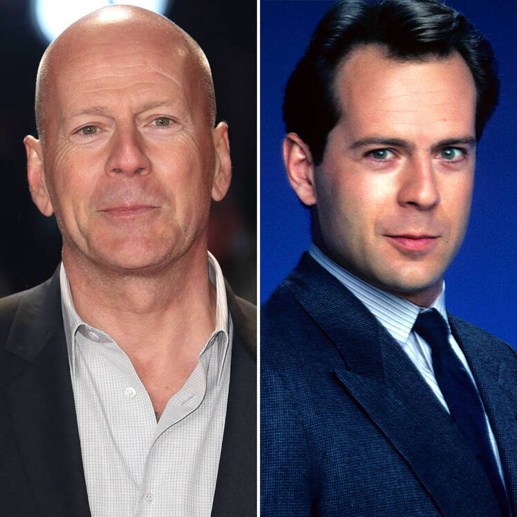 Bruce Willis, Jason Statham, and More Bald Celebrities Who Look Way  Different With Hair - Closer Weekly