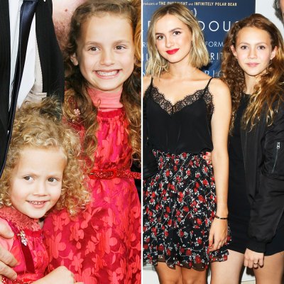 maude and iris apatow getty images