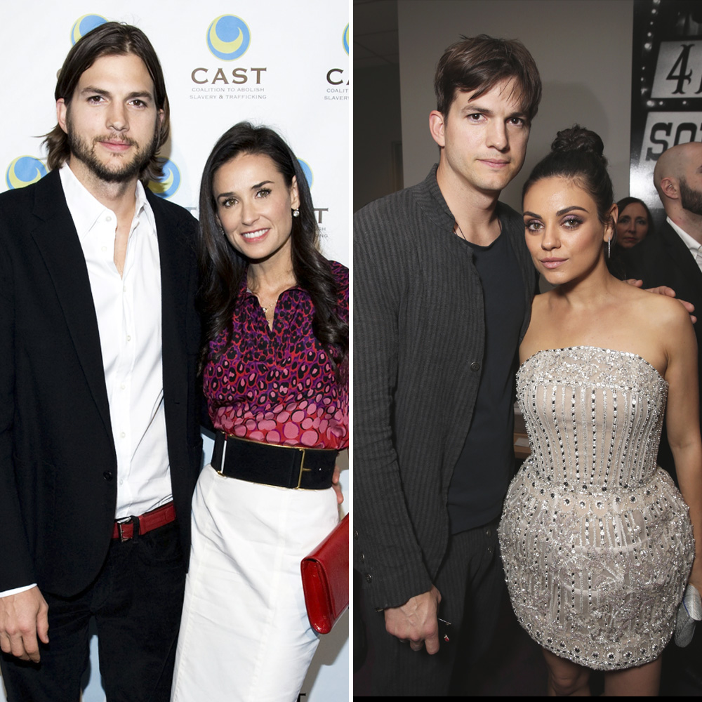 Demi Moore Mother Porn - Ashton Kutcher Lived in Airbnbs After His Divorce From Demi ...