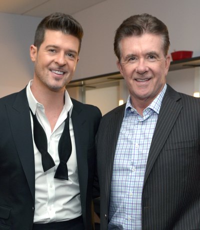 alan thicke robin thicke getty images