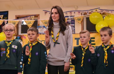 kate middleton cub scouts getty images