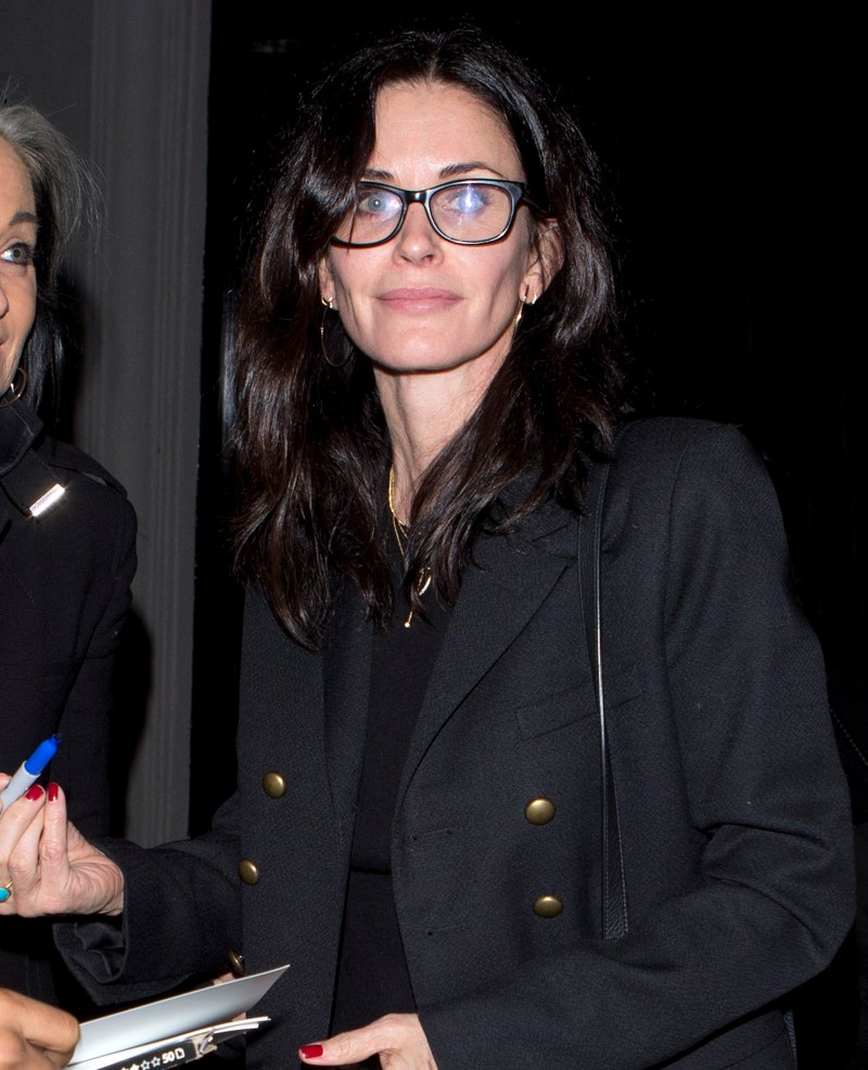 Courteney Cox Sparks More Plastic Surgery Rumors During Latest Outing