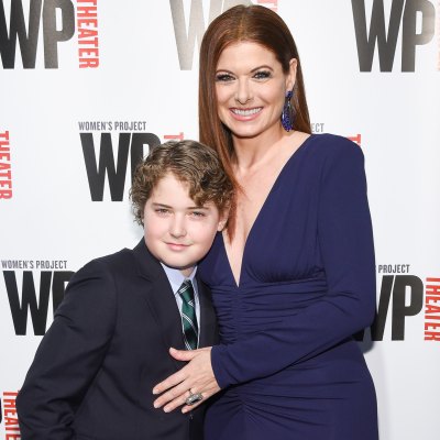 debra messing and her son