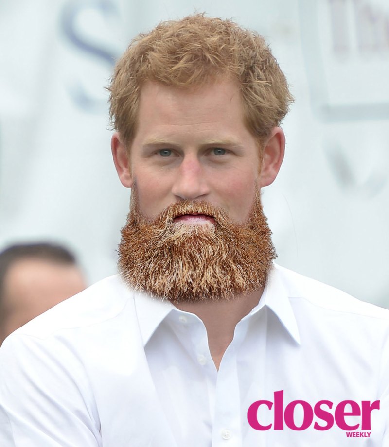 See What Prince Harry Looks Like With a Full Beard