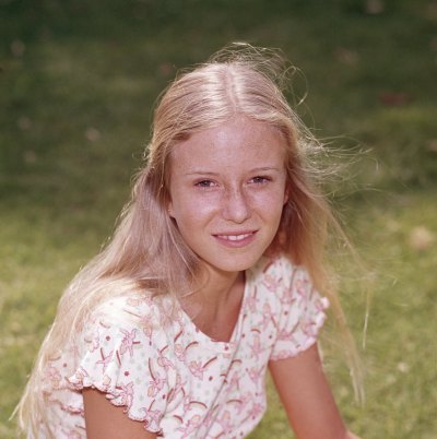 eve plumb 'the brady bunch' getty images