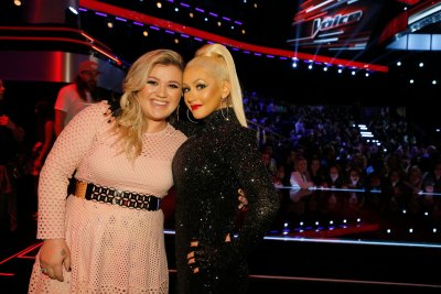kelly clarkson 'the voice' getty images