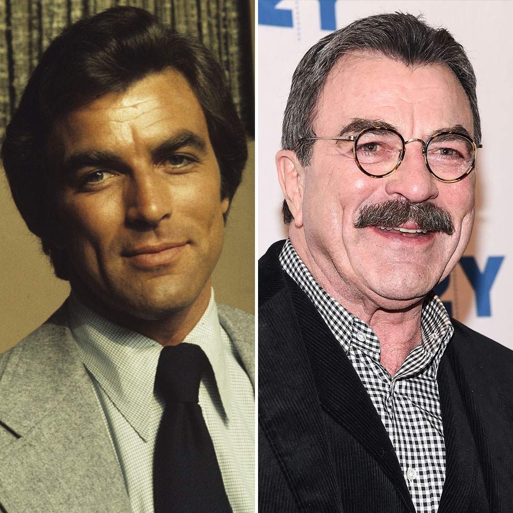 See Tom Selleck Without His Signature Mustache!