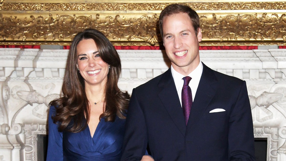 Kate Middleton's Iconic Navy Blue Engagement Dress — Get the Look ...