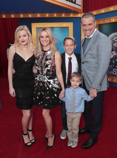 reese witherspoon family getty images