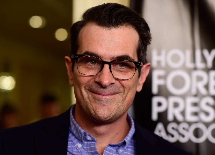 Modern Familys Ty Burrell loses trousers as he films 