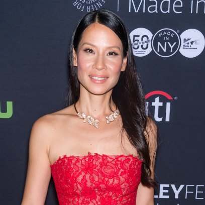 Lucy liu baby son rockwell