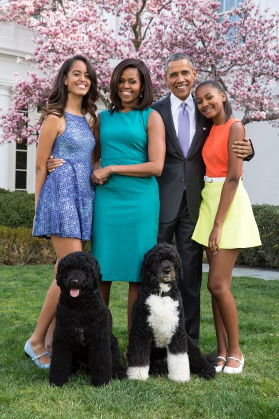 obama family getty images