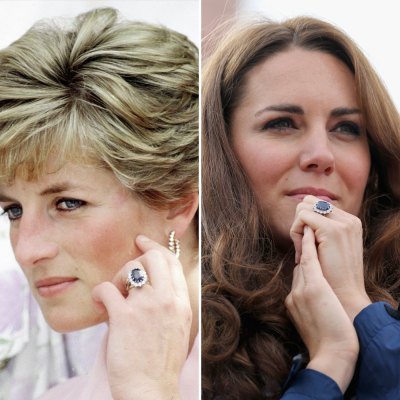 princess diana kate middleton getty images