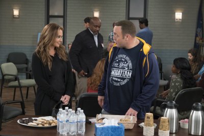 leah remini kevin james 'kevin can wait' getty images