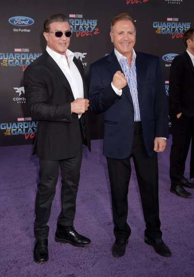 sylvester stallone brother getty images