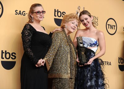 carrie fisher family getty images