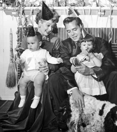 desi lucy family - getty