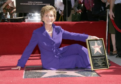 judge judy walk of fame getty images 