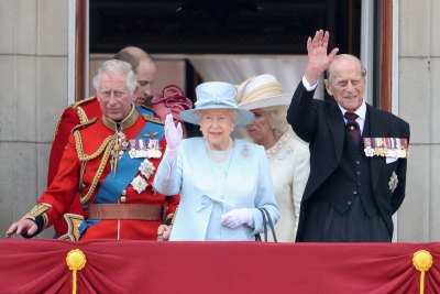 queen elizabeth with prince charles and philip getty images