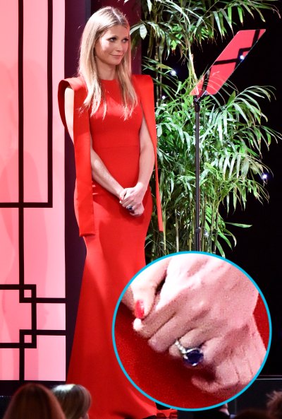 gwyneth paltrow engagement ring getty images