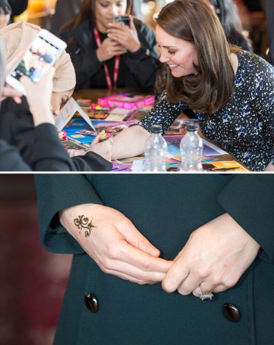 kate middleton tattoo getty images