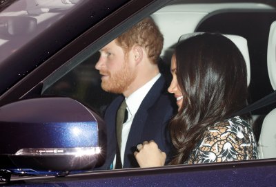 prince harry meghan markle driving getty