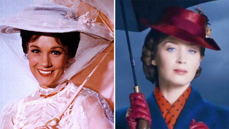Julie andrews emily blunt mary poppins