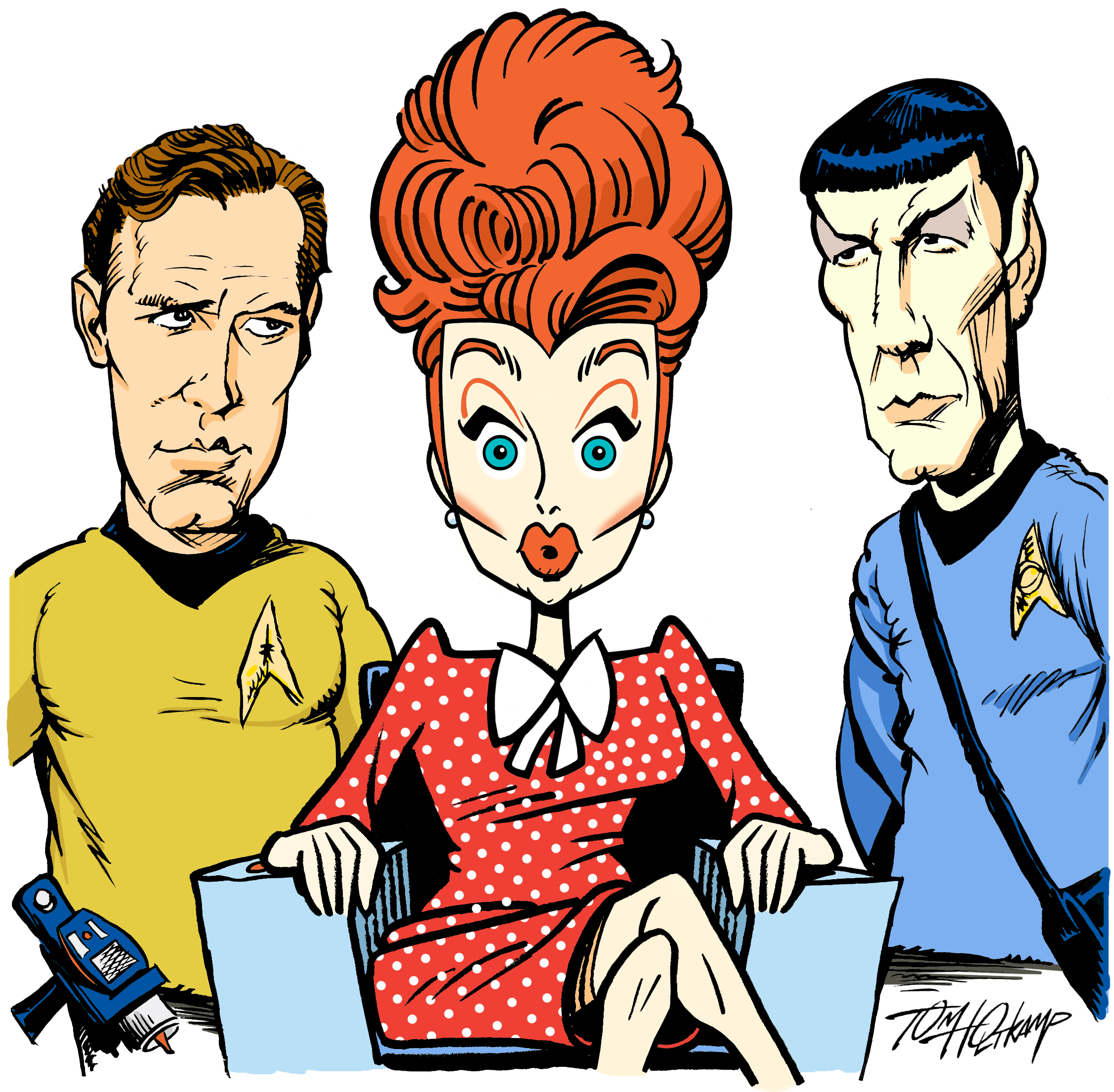 lucy - star trek: lucy color