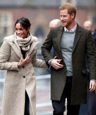prince harry and meghan markle smiling getty images