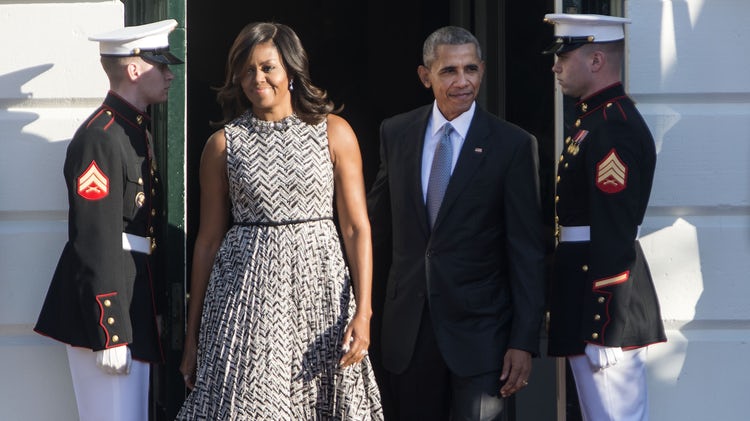 Michelle obama barack obama getty