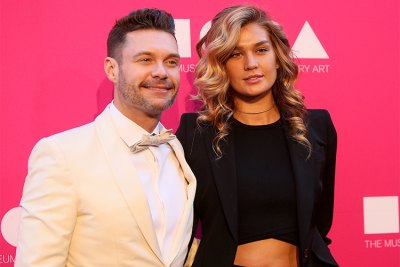 ryan seacrest and shayna getty images