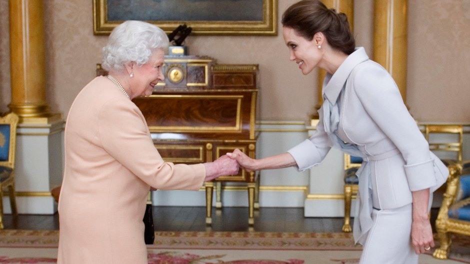 Angelina Jolie Queen Elizabeth
