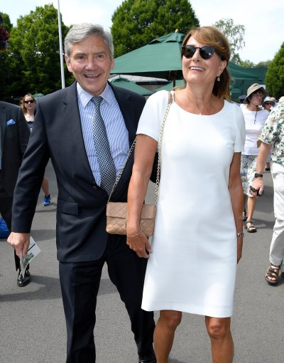 kate middleton's parents getty images