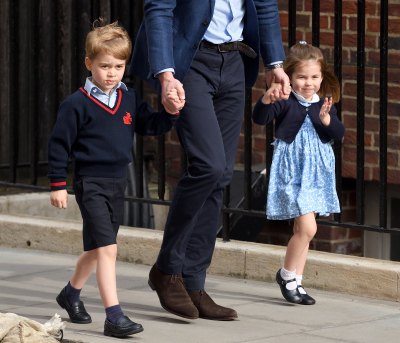 princess charlotte prince george getty images