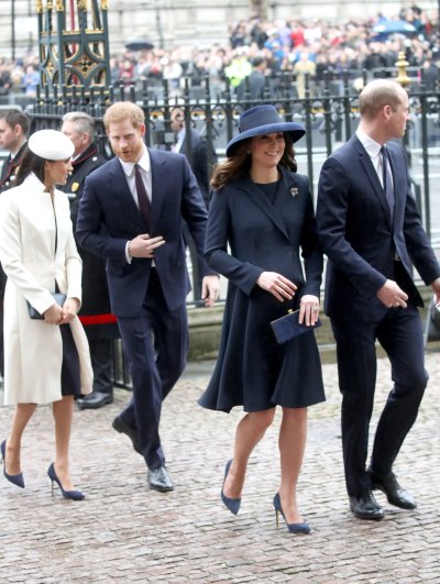 kate middle prince william meghan markle prince harry getty images