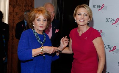 amy robach and barbara walters getty images
