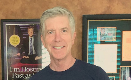 Dancing with the stars tom bergeron shirtless selfie