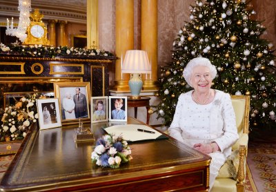 queen elizabeth christmas message 2017 getty images